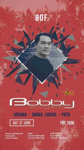 BACKROOM ON FIFTH JAKARTA - BOBBY SURYADI