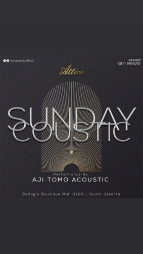 ATTICA JAKARTA - SUNDAY COUSTIC