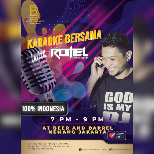 BEER & BARREL KEMANG JAKARTA - KARAOKE BERSAMA