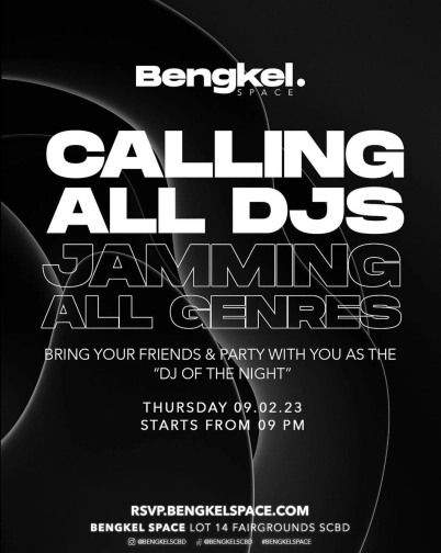 BENGKEL SCBD - A CALLING ALL DJS