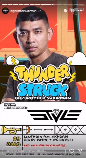 BIG BROTHER SUDIRMAN - THUNDER STRUCK