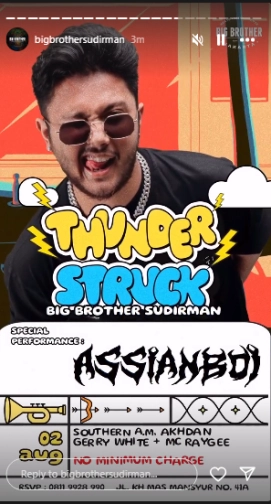 BIG BROTHER SUDIRMAN - THUNDER STRUCK