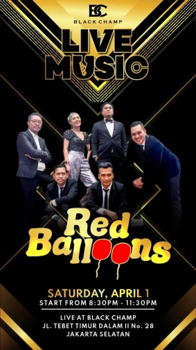 BLACK CHAMP JAKARTA - RED BALLOON