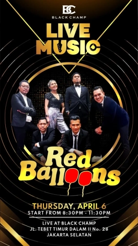 BLACK CHAMP JAKARTA - RED BALLOON