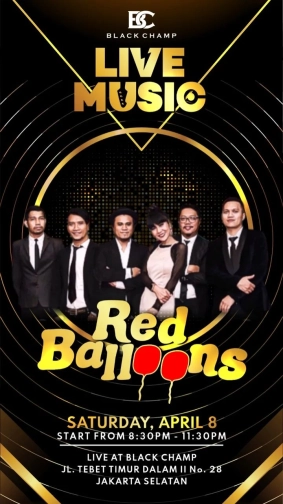 BLACK CHAMP JAKARTA - RED BALLOON