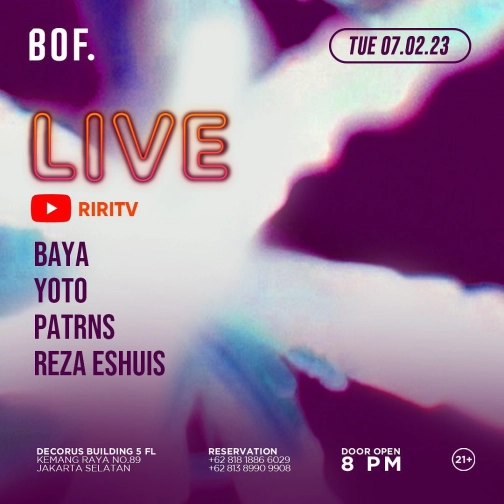 BACKROOM ON FIFTH JAKARTA - LIVE