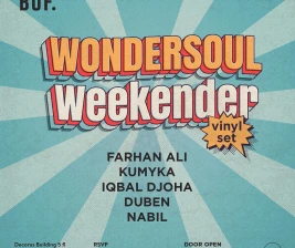 BACKROOM ON FIFTH JAKARTA  WONDERSOUL WEEKENDER