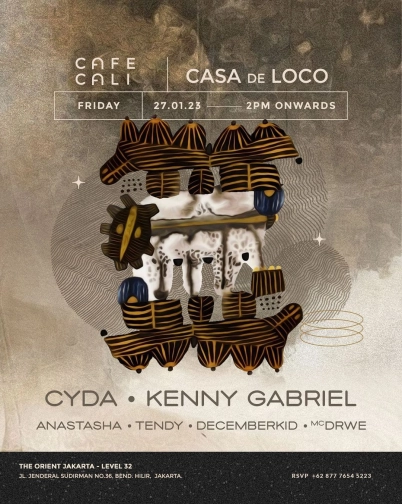 CAFE CALIFORNIA JAKARTA - CASA DE LOCO