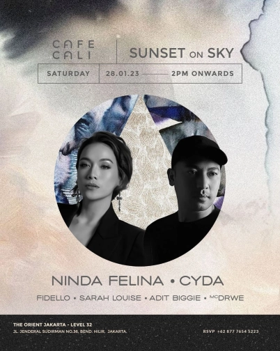 CAFE CALIFORNIA JAKARTA - SUNSET ON SKY