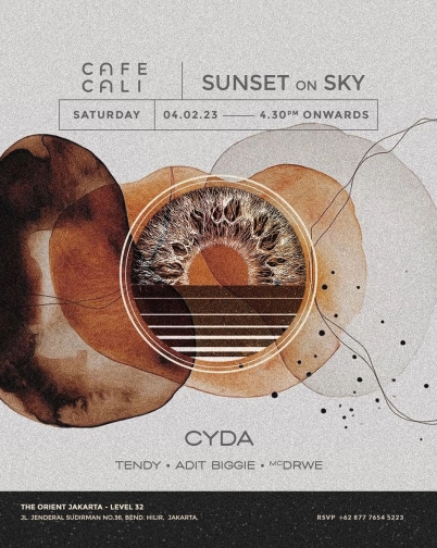 CAFE CALIFORNIA JAKARTA - SUNSET ON SKY