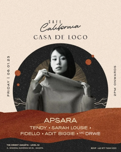 CAFE CALIFORNIA JAKARTA - CAS DE LOCO