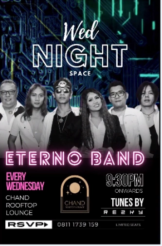 CHAND ROOFTOP LOUNGE JAKARTA - WEDNESDAY NIGHT SPACE