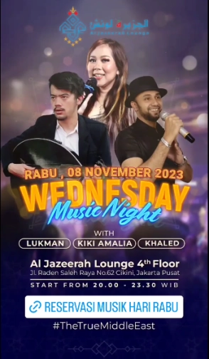 AL JAZEERAH LOUNGE JAKARTA - WEDNESDAY MUSIC NIGHT