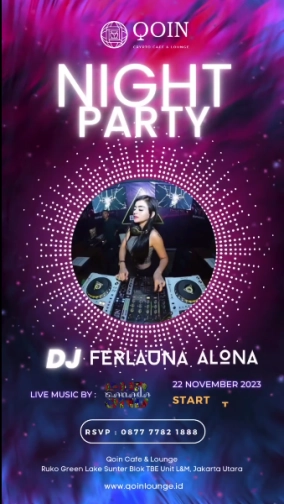 QOIN LOUNGE JAKARTA - NIGHT PARTY