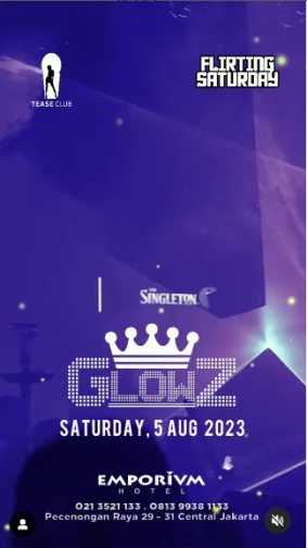 EMPORIUM TEASE CLUB JAKARTA - FLIRTING SATURDAY