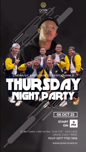 QOIN LOUNGE JAKARTA - THURSDAY NIGHT PARTY