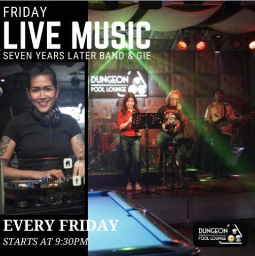 DUNGEON POOL LOUNGE JAKARTA - FRIDAY LIVE MUSIC