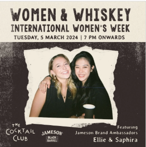 THE COCKTAIL CLUB JAKARTA - WOMEN & WHISKEY