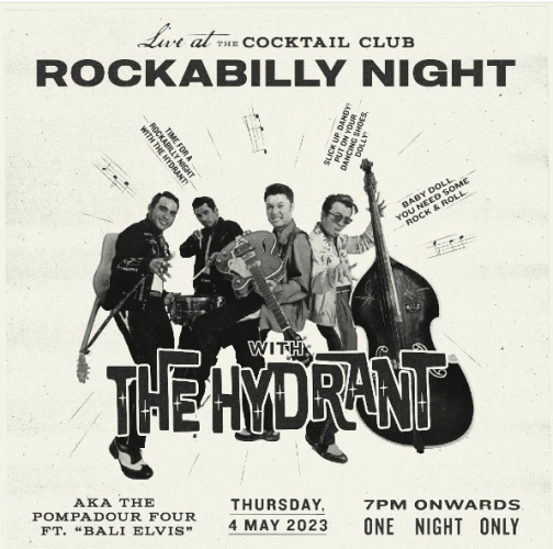 THE COCKTAIL CLUB JAKARTA - ROCKABILLY NIGHT