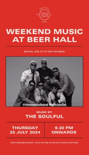 BEER HALL JAKARTA - THURSDAY