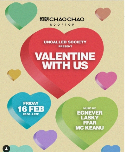 CHAO CHAO JAKARTA - VALENTINE WITH US