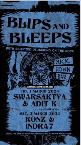 DUCK DOWN JAKARTA - BLIPS & BLEEPS