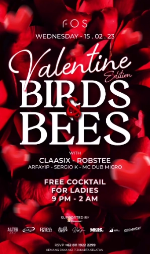 FOS JAKARTA - BIRDS & BEES VALENTINE EDITION