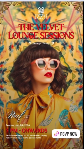 IZZY SOCIAL CLUB JAKARTA - THE VELVET LOUNGE SESSIONS