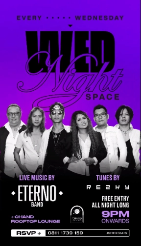 CHAND ROOFTOP LOUNGE JAKARTA - WED NIGHT SPACE