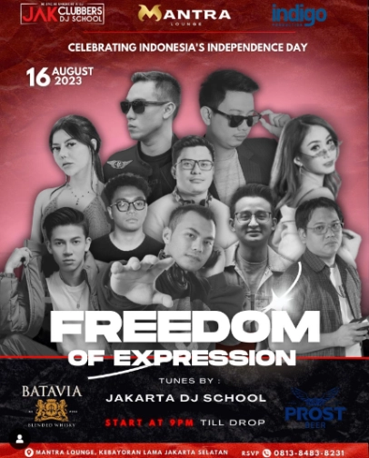 MANTRA LOUNGE JAKARTA - FREEDOM OF EXPRESSION