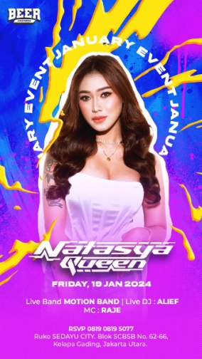 DRAGON X BEER CHAMBER KELAPA GADING - NATASYA QUEEN