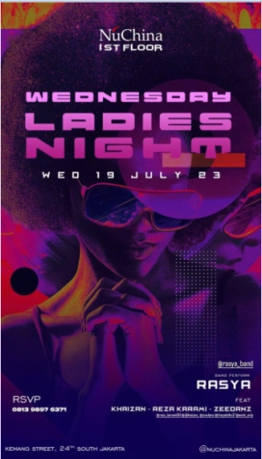 NU CHINA JAKARTA - WEDNESDAY LADIES NIGHT