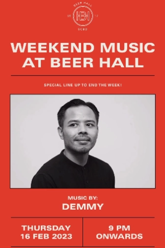 BEER HALL JAKARTA - THE SOULFUL+DEMMY