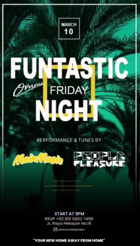 OMMA RESTAURANT BEKASI - FUNTASTIC FRIDAY NIGHT