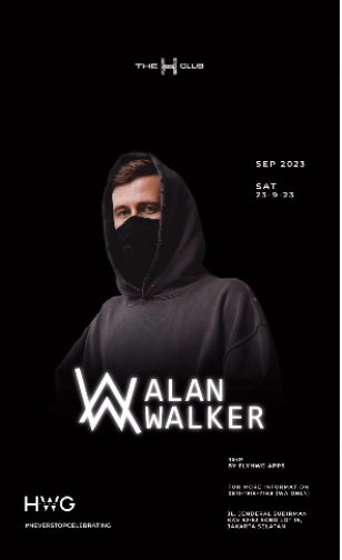 THE H CLUB SCBD JAKARTA - ALAN WALKER