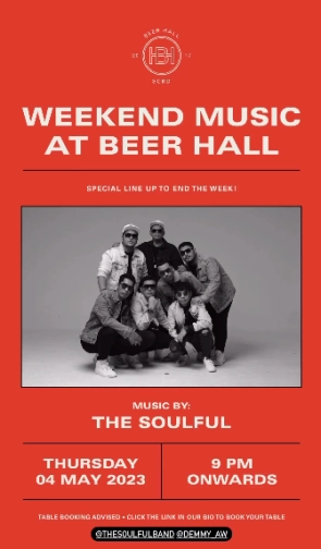 BEER HALL JAKARTA - THURSDAY