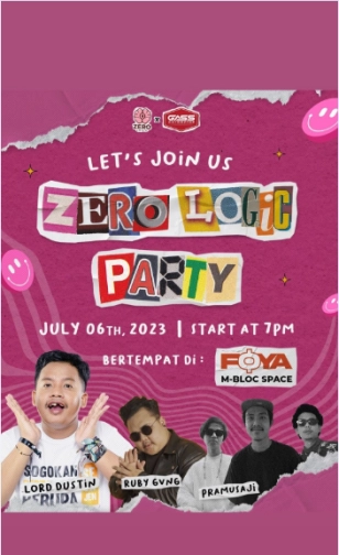 FOYA JAKARTA - ZERO LOGIC PARTY