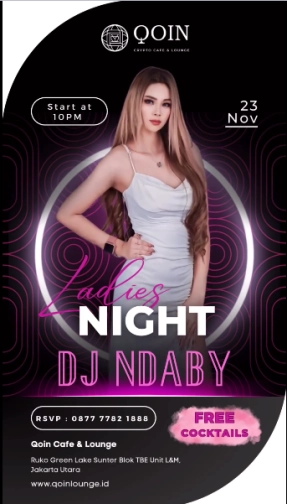 QOIN LOUNGE JAKARTA - LADIES NIGHT