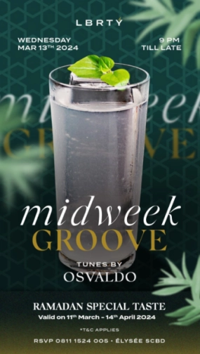 LBRTY JAKARTA - MIDWEEK GROOVE