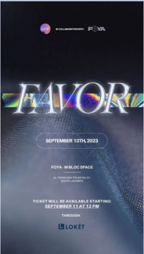 FOYA JAKARTA - FAVOR