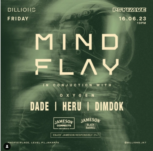 BILLIONS JAKARTA - MIND FLAY