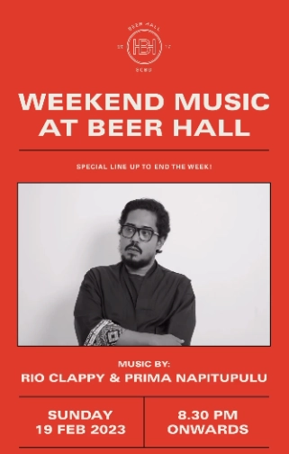 BEER HALL JAKARTA - RIO CLAPPY & PRIMA NAPITUPULU