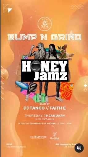 AM LOUNGE JAKARTA - HONEY JAMZ