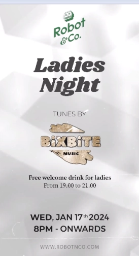 ROBOT & CO JAKARTA - LADIES NIGHT