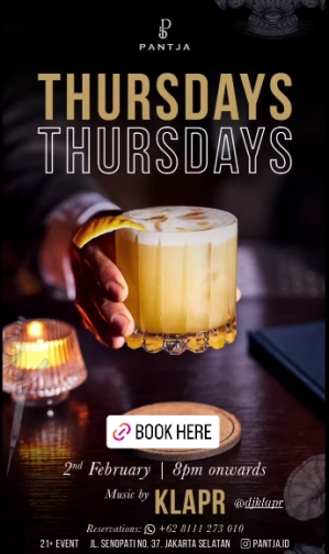 PANTJA JAKARTA - THURSDAYS