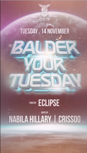 ODIN JAKARTA - BALDER YOUR TUESDAY