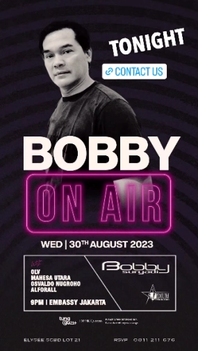 EMBASSY JAKARTA - BOBBY ON AIR