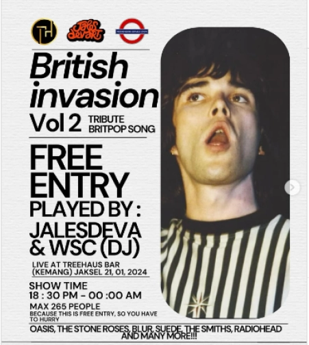 TREEHAUS JAKARTA - BRITISH INVASION VOL 2