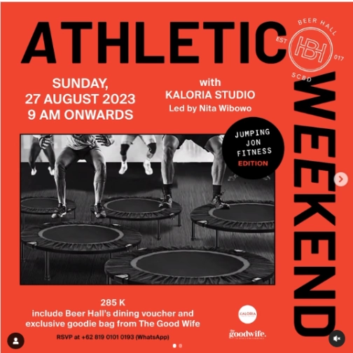 BEER HALL JAKARTA - ATHLETIC WEEKEND