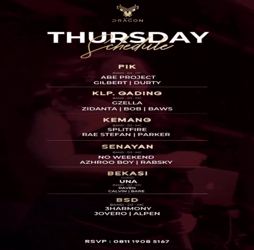 GOLD DRAGON KEMANG - THURSDAY